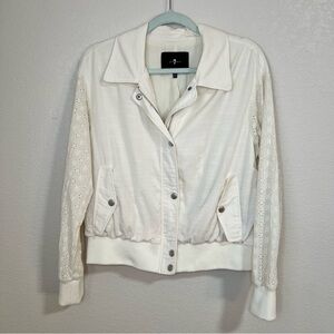 7 for all Mankind Moto Jacket M